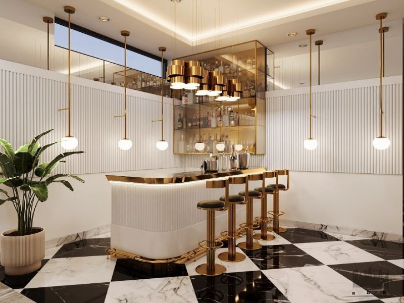 Bar area design – overview